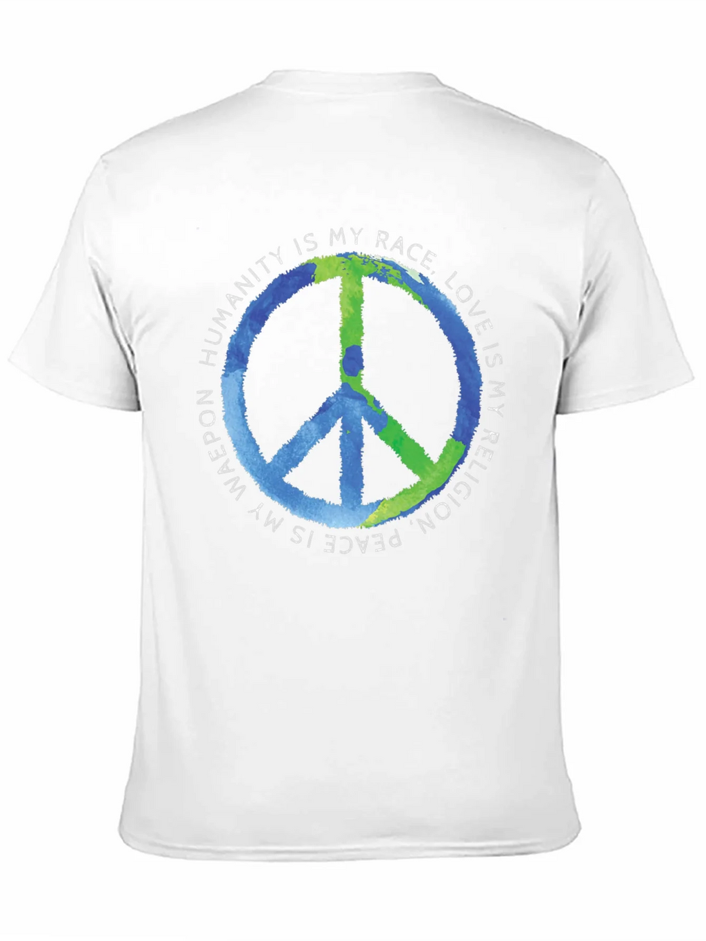 Peace Sign T-Shirt - Humanity is My Race product image 2