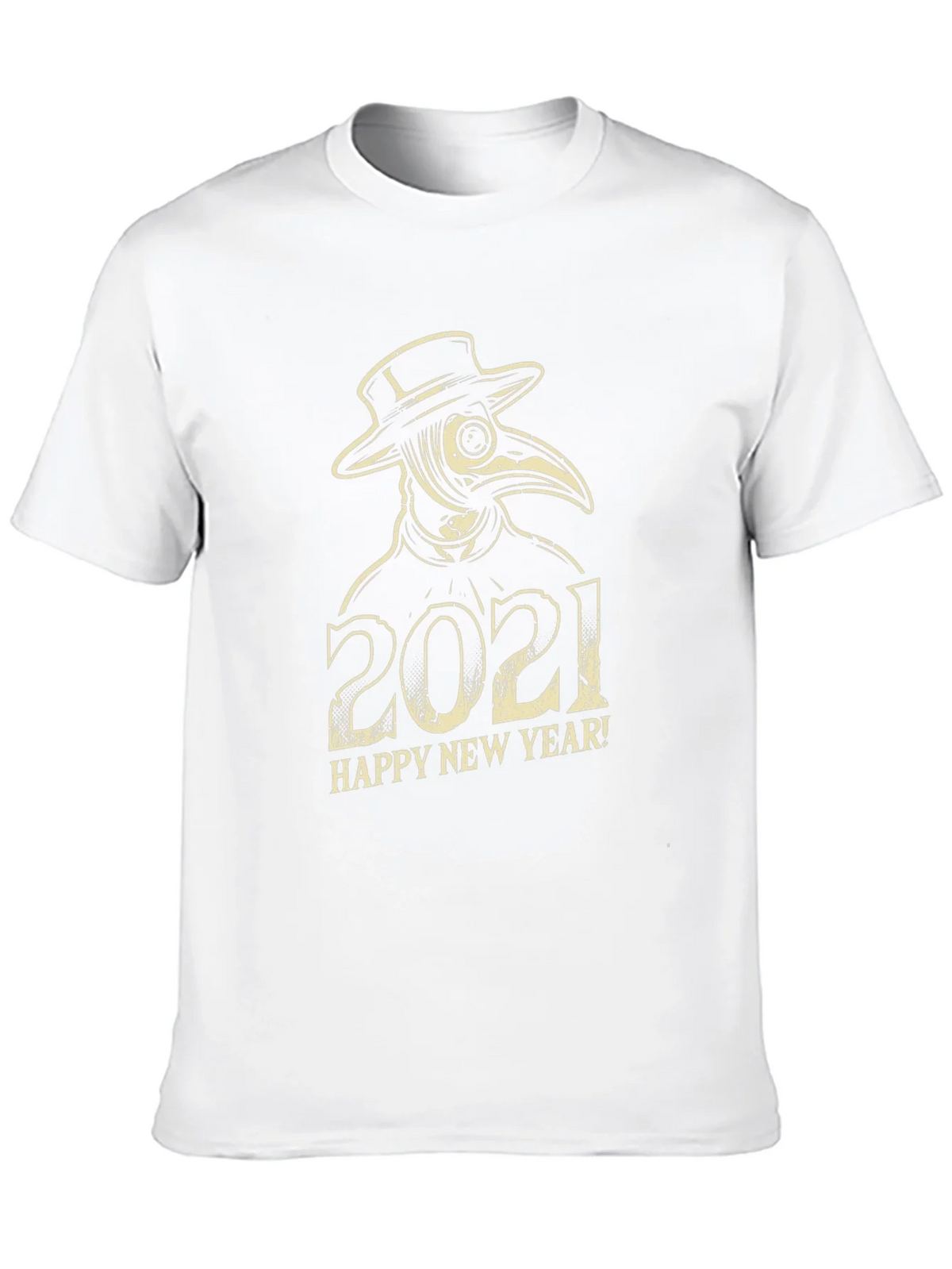 Plague Doctor 2021 Happy New Year T-Shirt product image 9