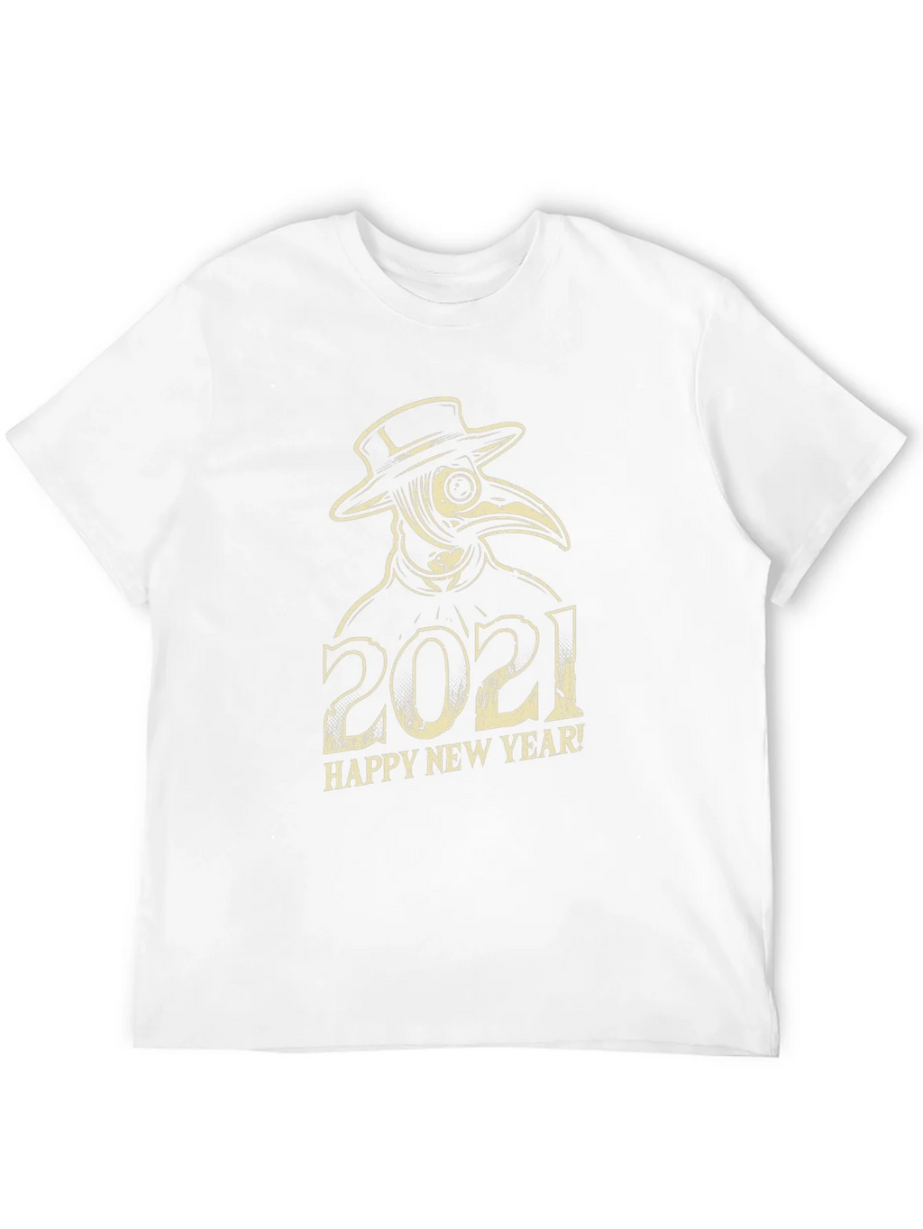 Plague Doctor 2021 Happy New Year T-Shirt product image 11