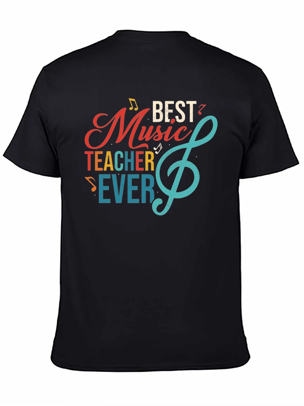 Best Music Teacher Ever Graphic T-Shirt product image 3