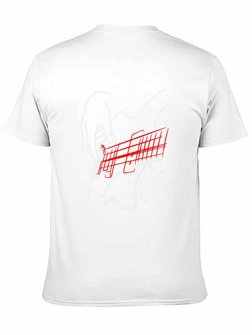 Guitar Graphic Print Black Tee product image 10
