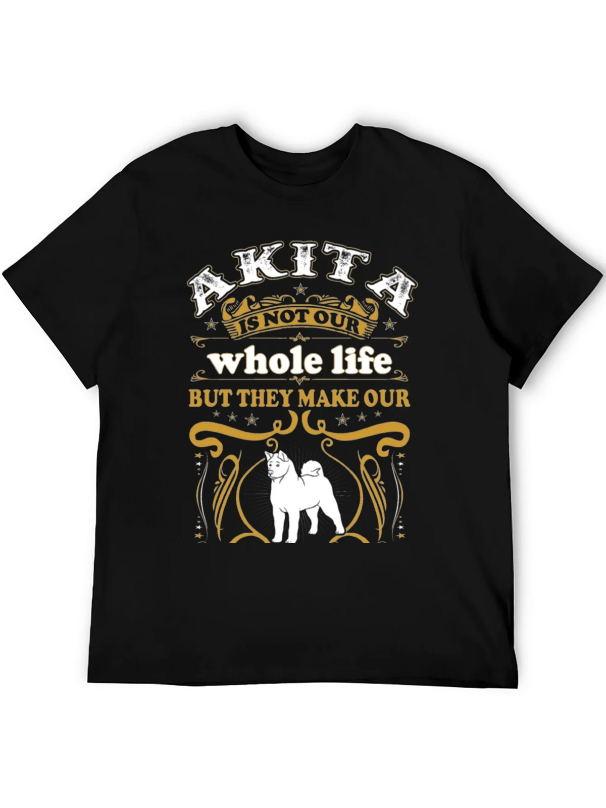 Akita Dog Lover Graphic Tee - Whole Life product image 5