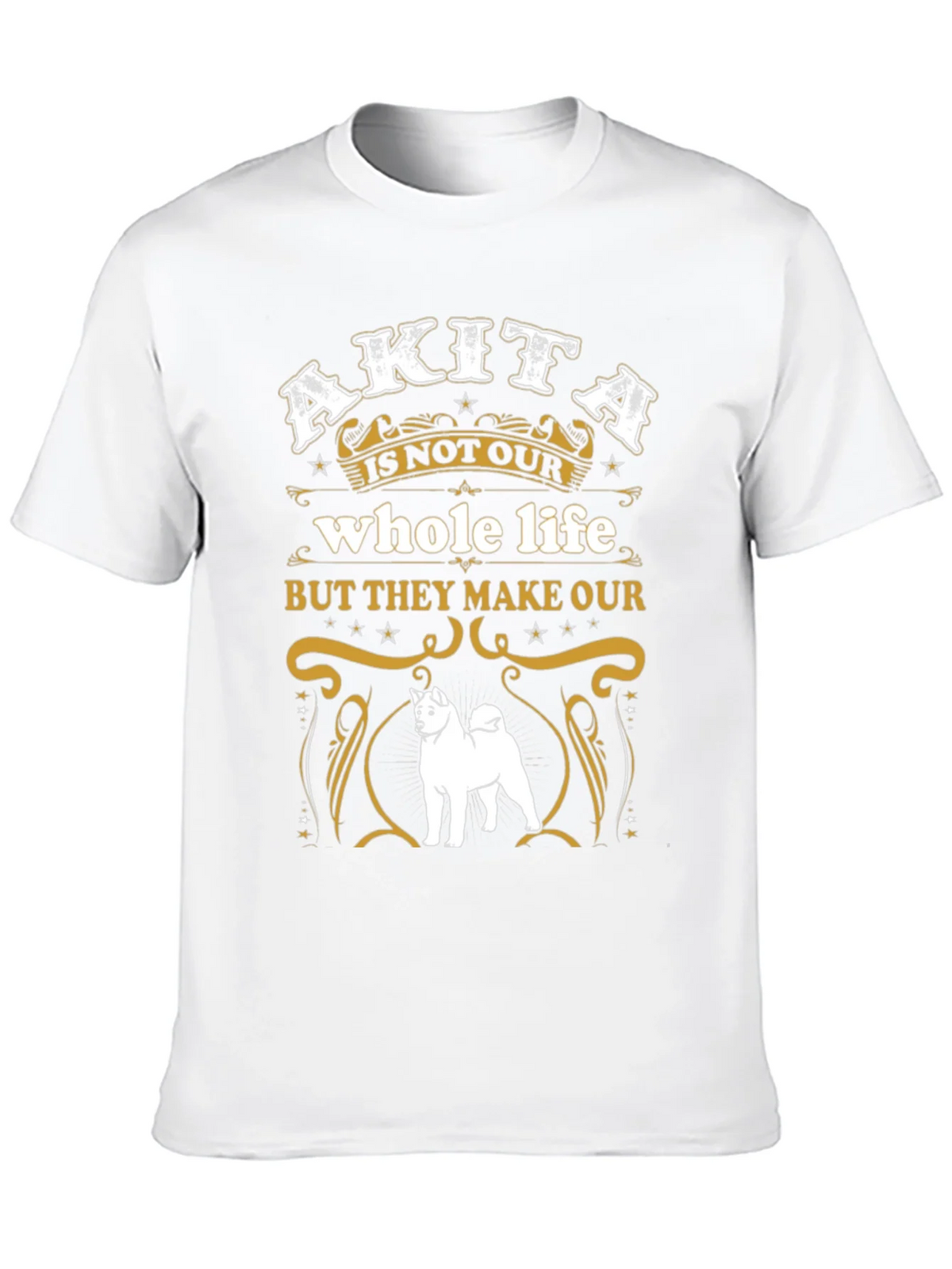 Akita Dog Lover Graphic Tee - Whole Life product image 9