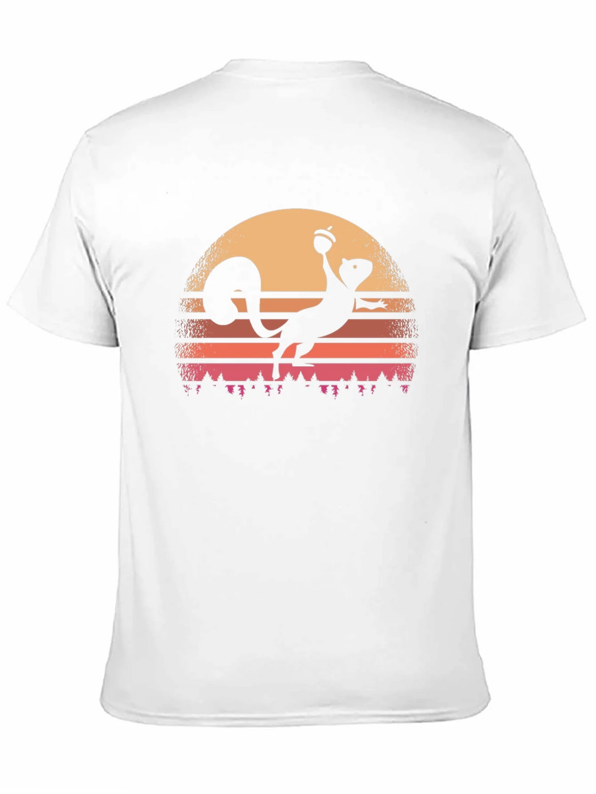 Retro Squirrel Sunset T-Shirt product image 10