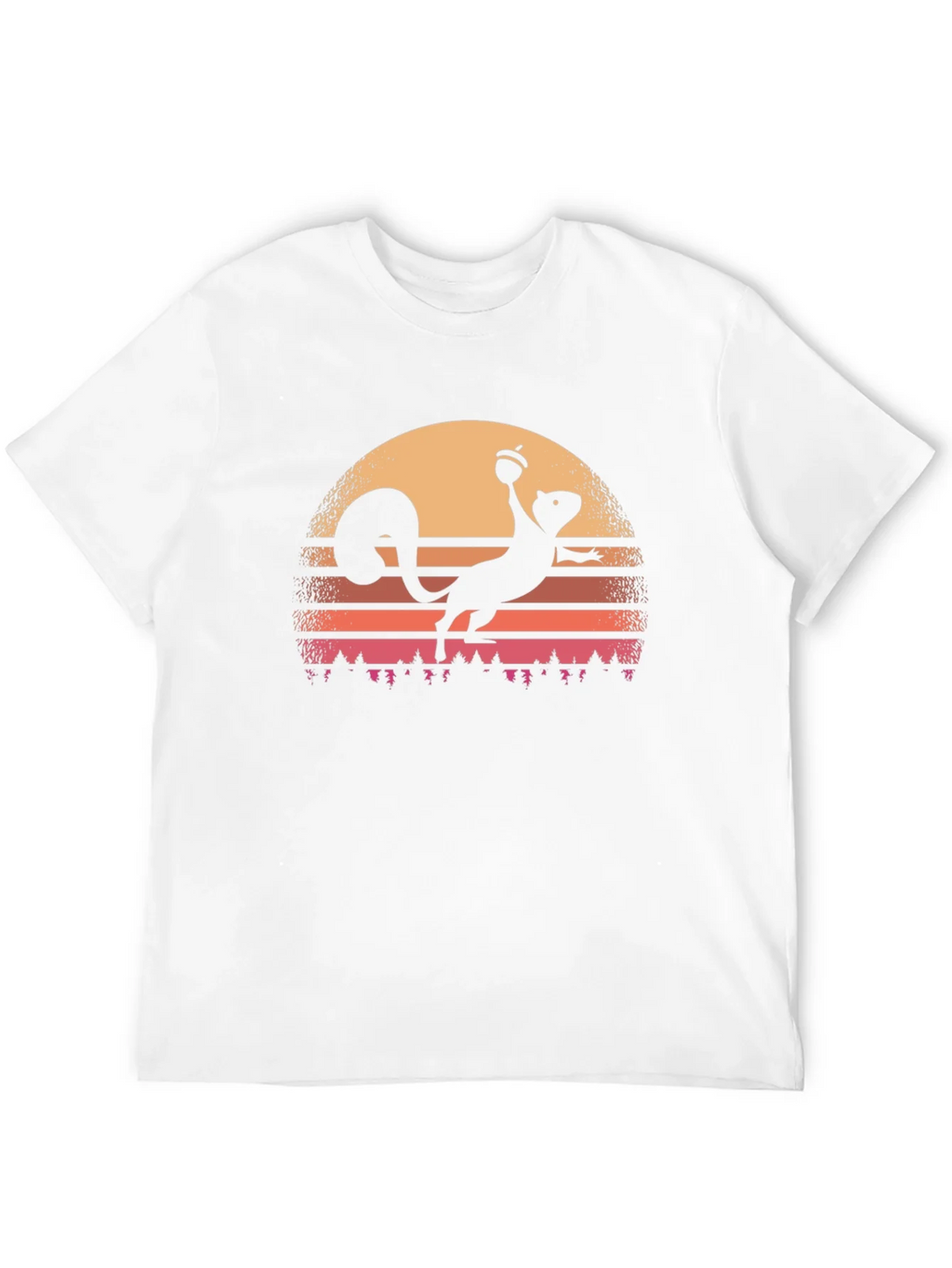 Retro Squirrel Sunset T-Shirt product image 11