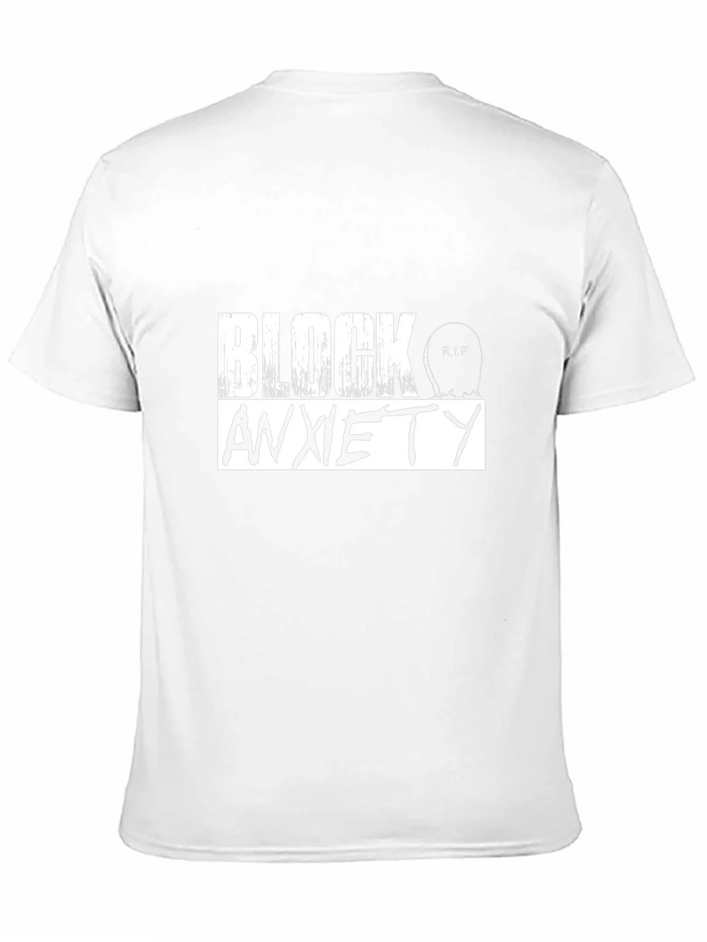 Block Anxiety Graphic T-Shirt - Unisex Cotton Tee product image 10
