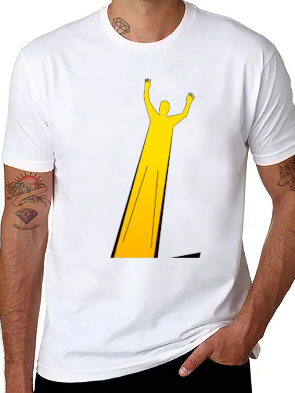 Golden Figure Black Tee - Modern Graphic T-Shirt product image 7