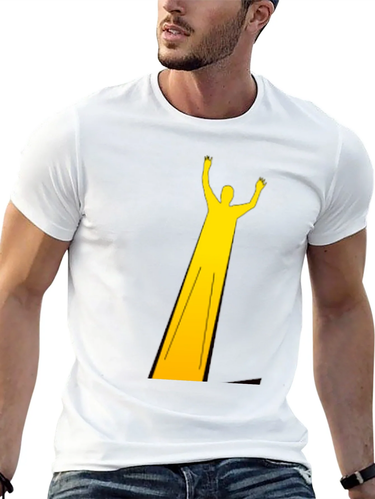Golden Figure Black Tee - Modern Graphic T-Shirt product image 12