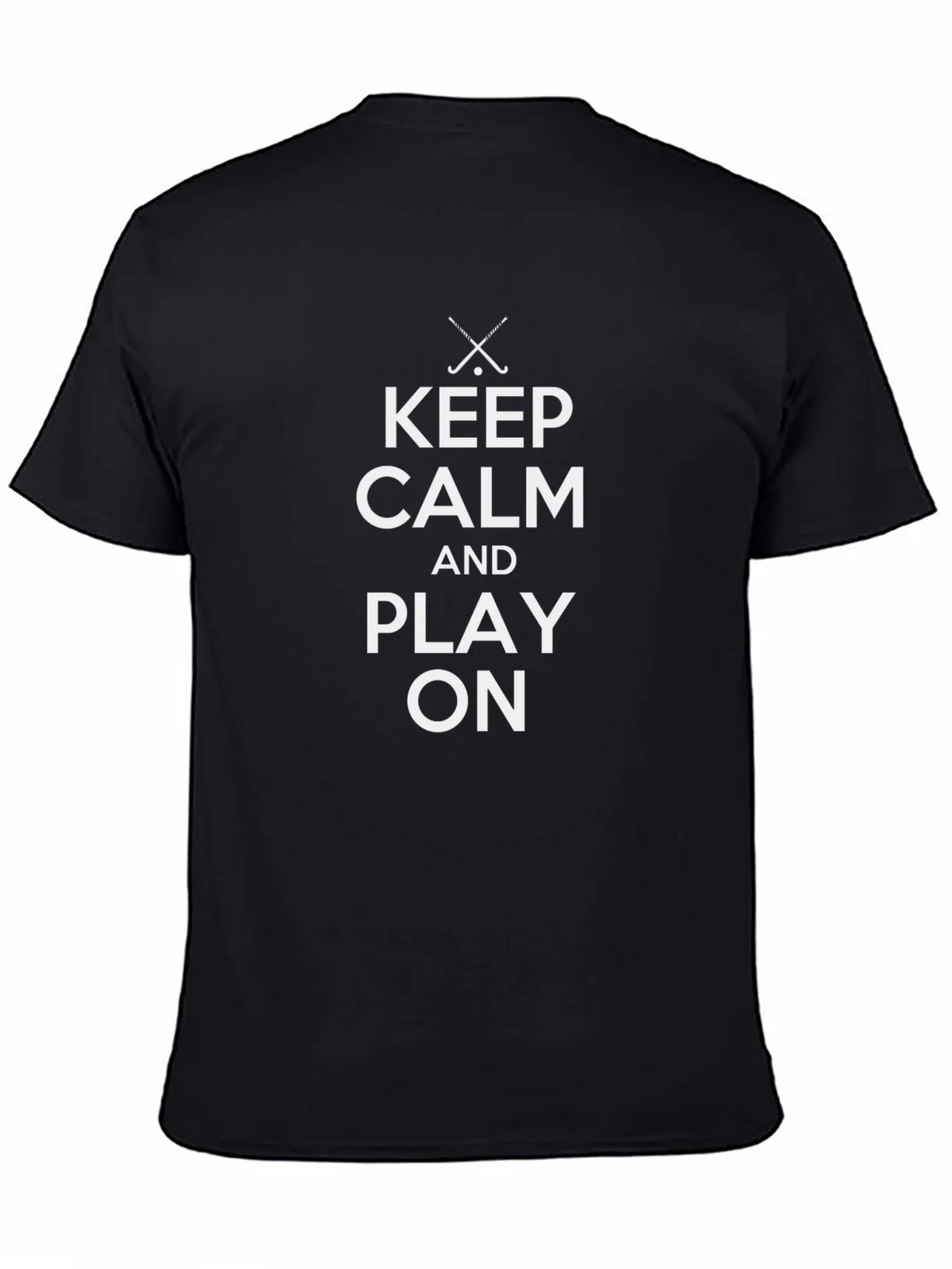 Keep Calm and Play Hockey T-Shirt product image 4