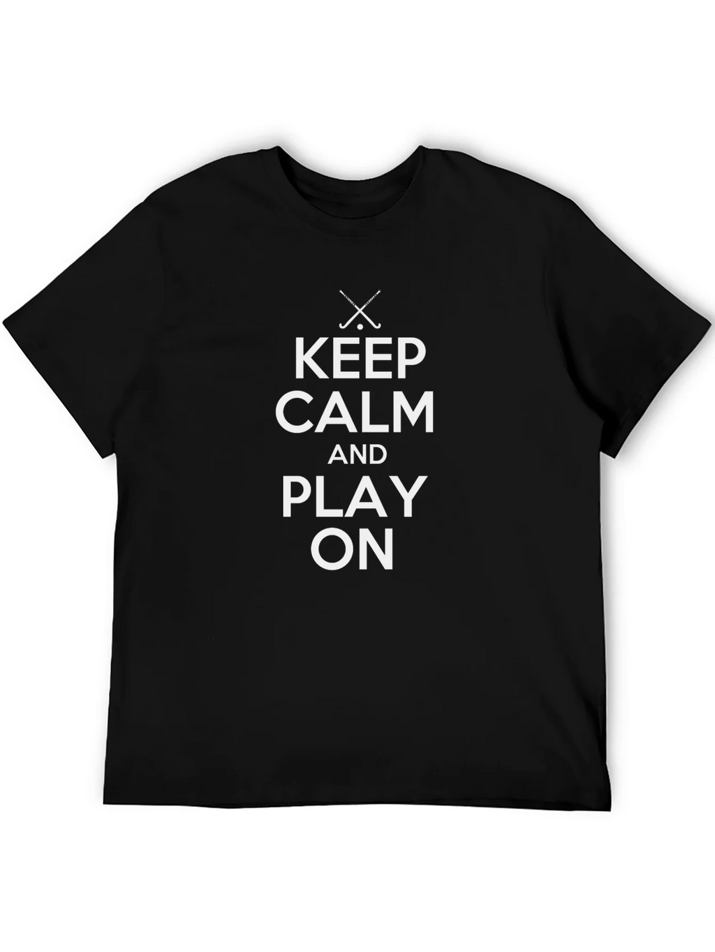 Keep Calm and Play Hockey T-Shirt product image 5