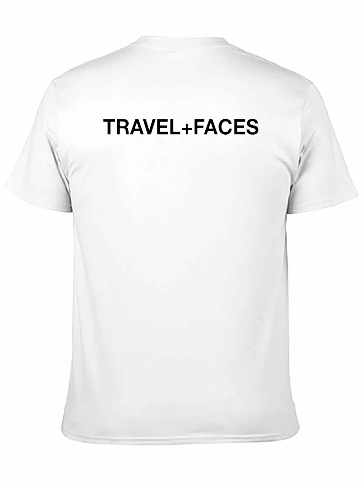 Travel + Faces Black Graphic Tee product image 7