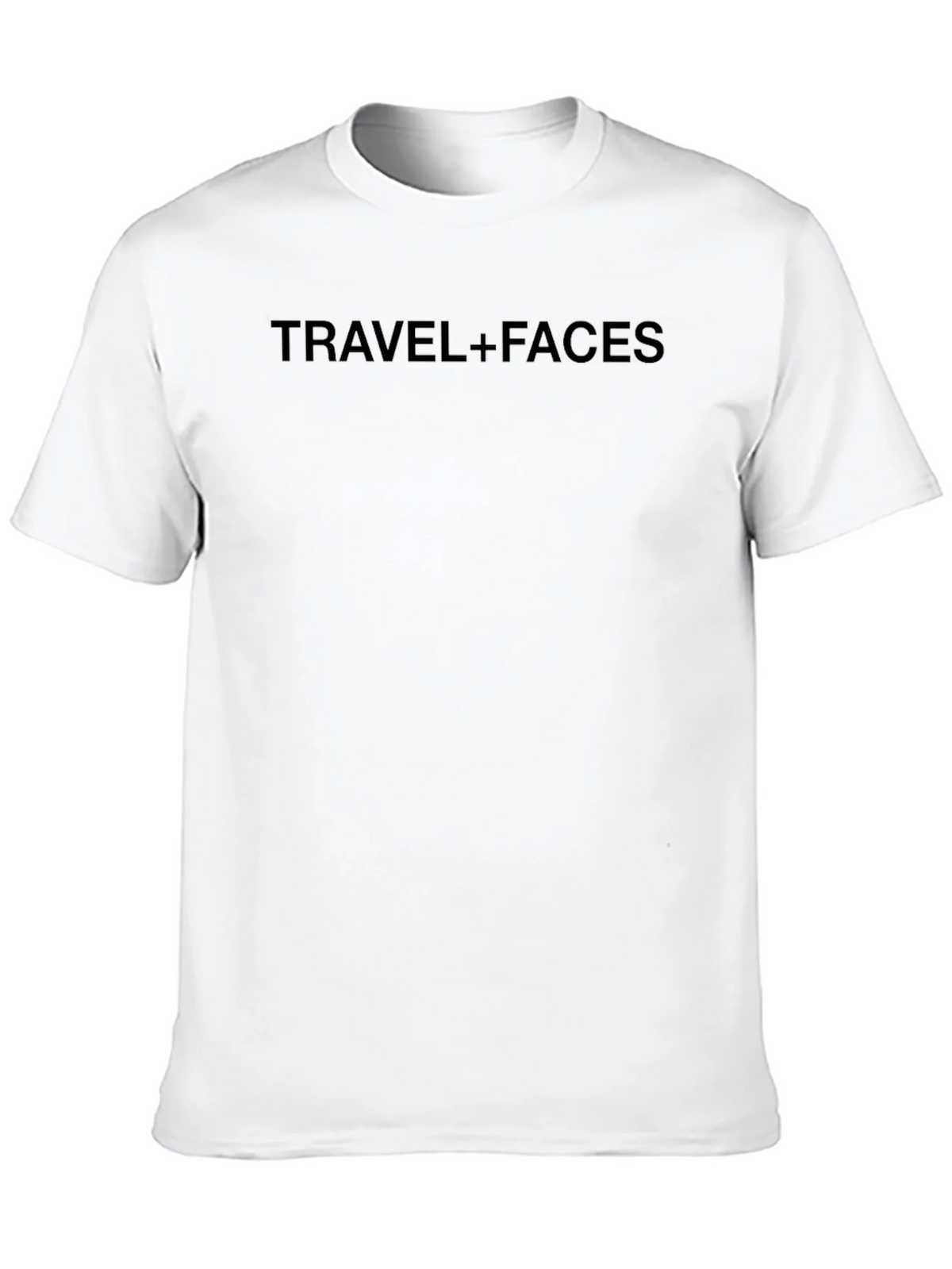 Travel + Faces Black Graphic Tee product image 6