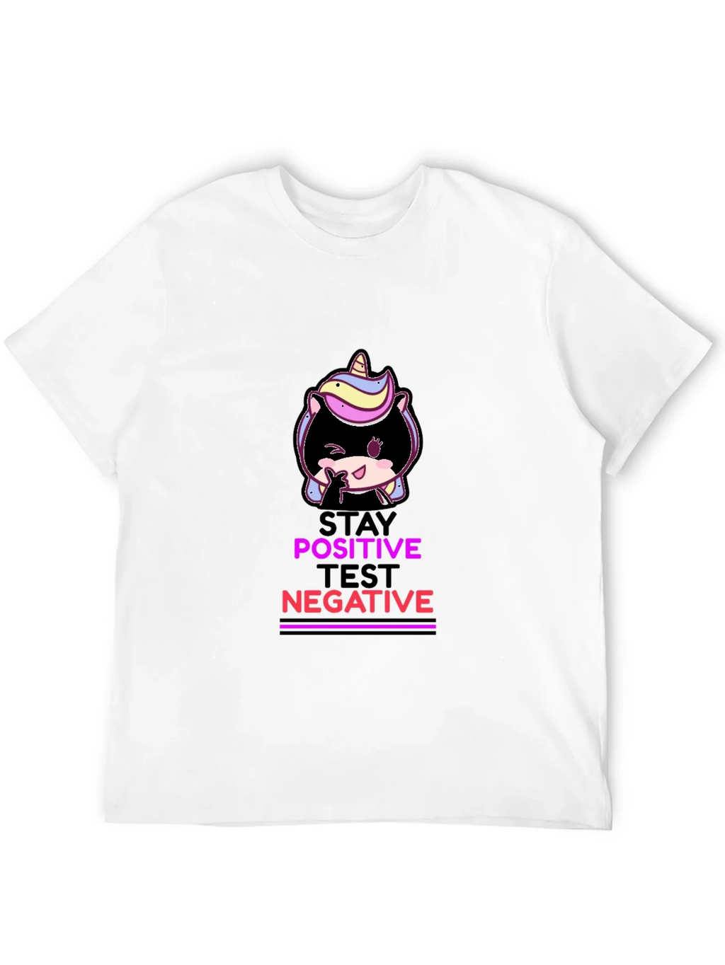 Stay Positive Test Negative Graphic T-Shirt product image 11