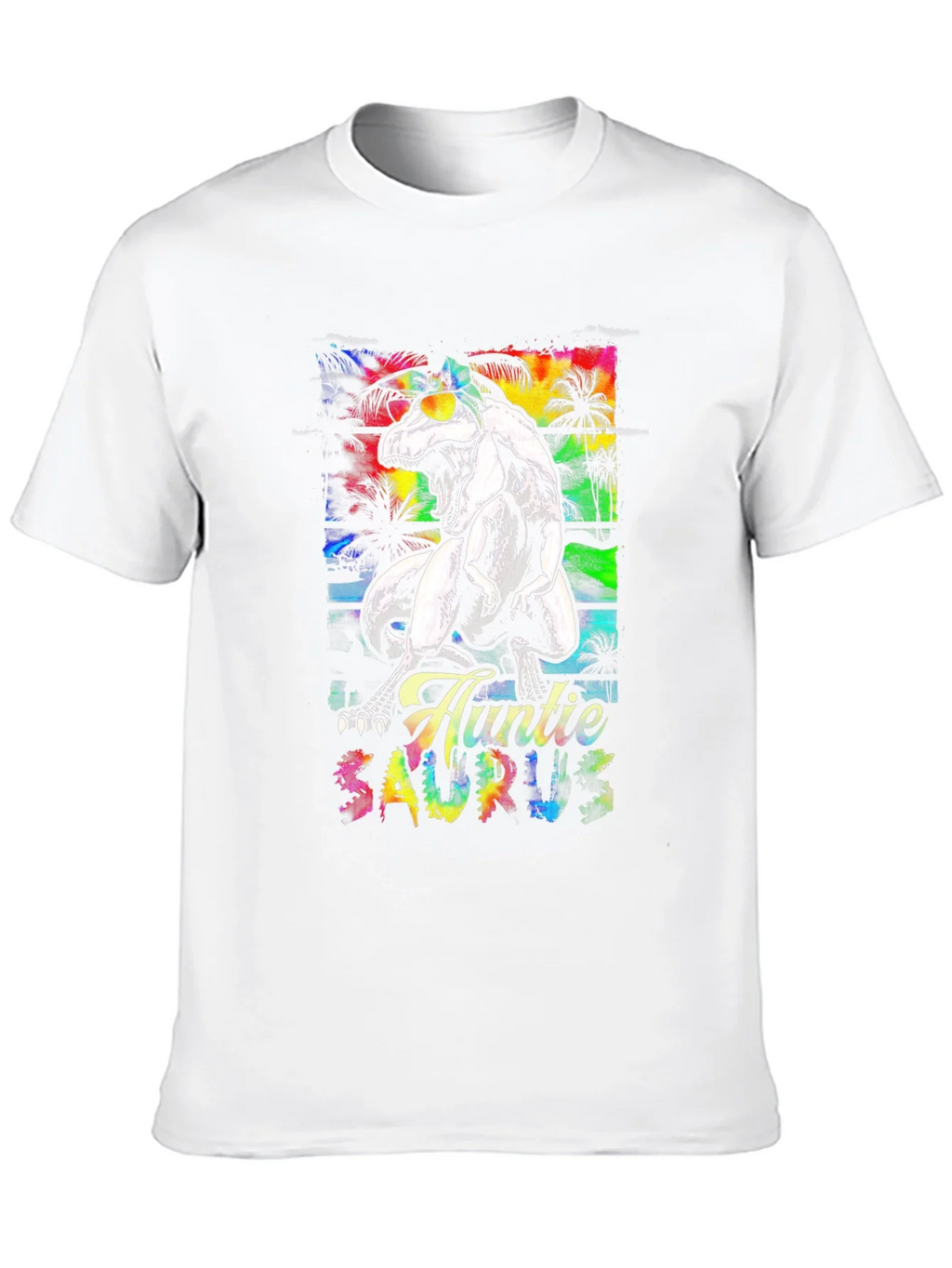 Auntie Saurus Rex Black T-Shirt product image 9