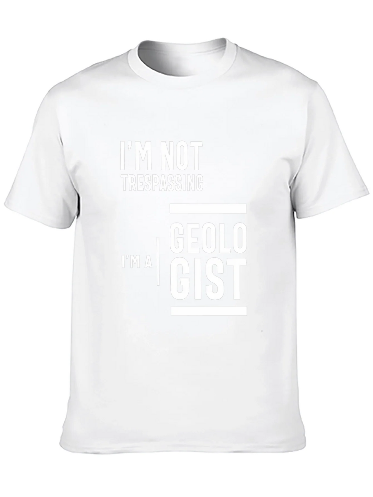 Geologist T-Shirt: Im Not Trespassing Funny Geology Tee product image 9