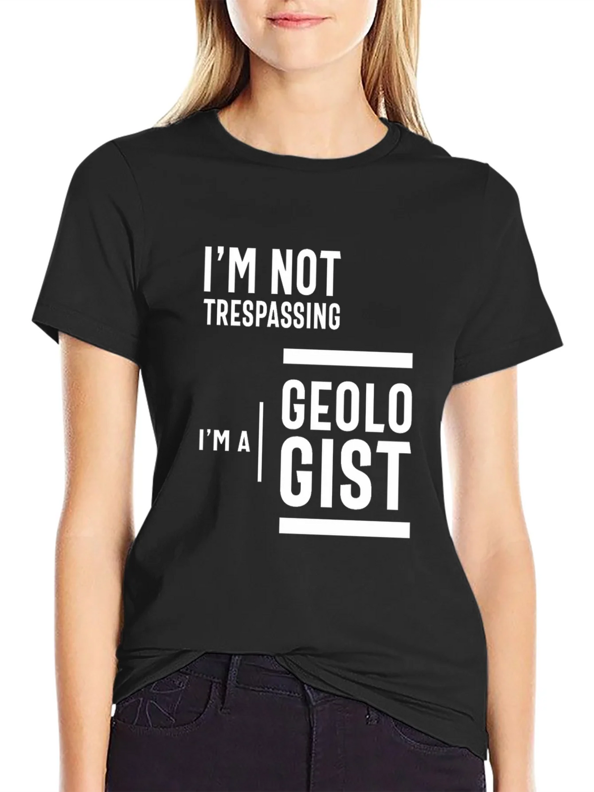 Geologist T-Shirt: Im Not Trespassing Funny Geology Tee product image 2