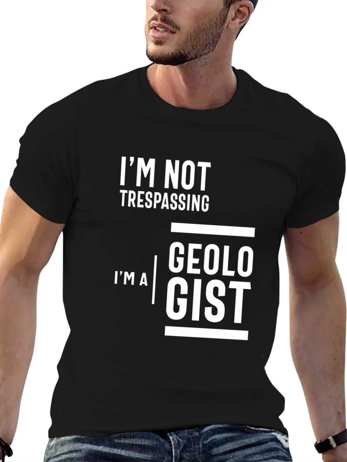 Geologist T-Shirt: Im Not Trespassing Funny Geology Tee product image 6