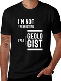 Geologist T-Shirt: Im Not Trespassing Funny Geology Tee product image 1