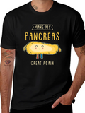 Make My Pancreas Great Again Black T-Shirt product image 1