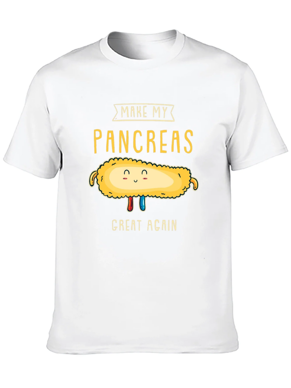 Make My Pancreas Great Again Black T-Shirt product image 9