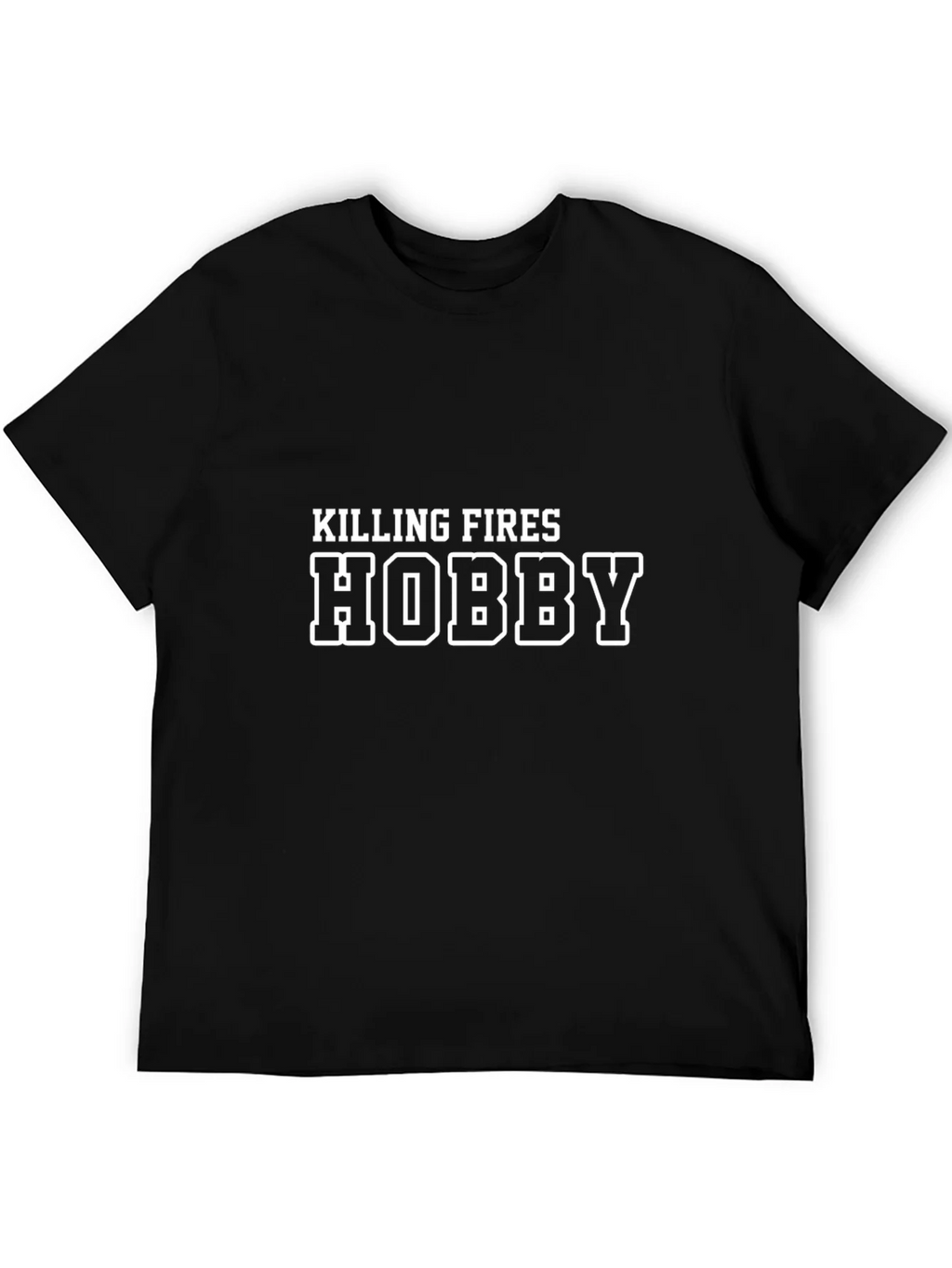 Killing Fires Hobby Graphic T-Shirt - Black product image 5