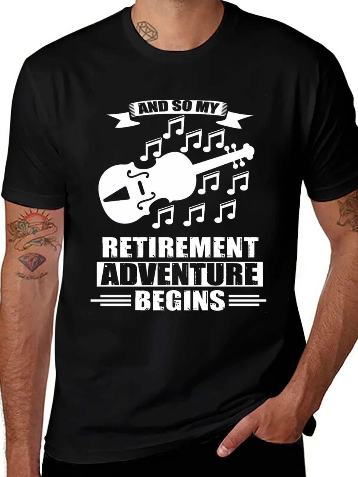 Retirement Adventure Begins T-Shirt product image 1