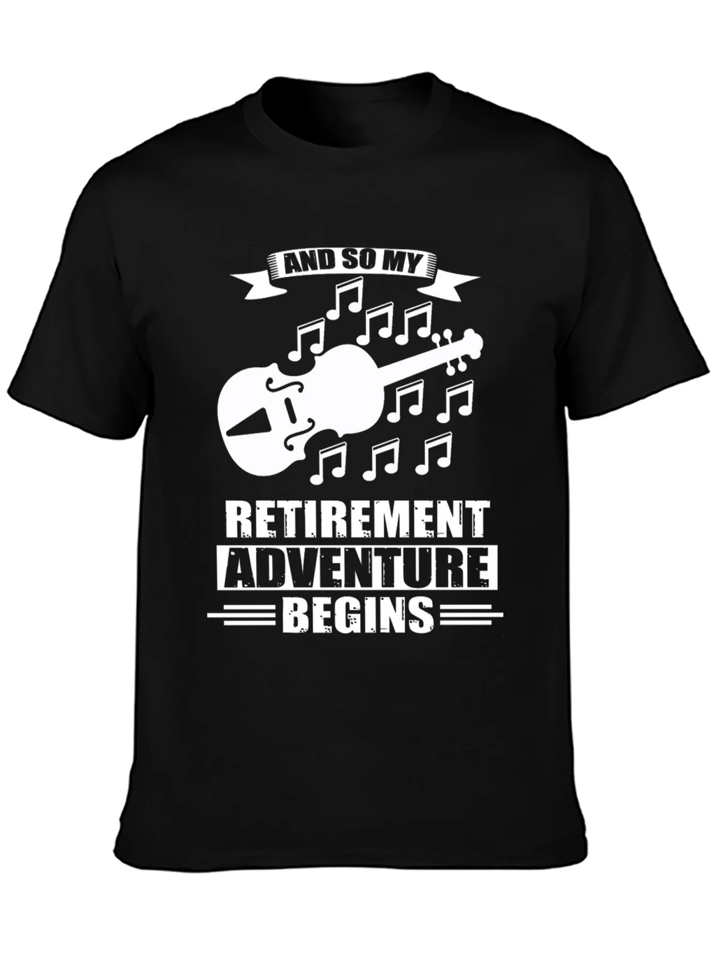 Retirement Adventure Begins T-Shirt product image 3