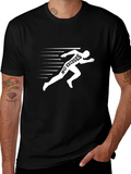 No Excuses Runner Graphic T-Shirt - Black product image 1