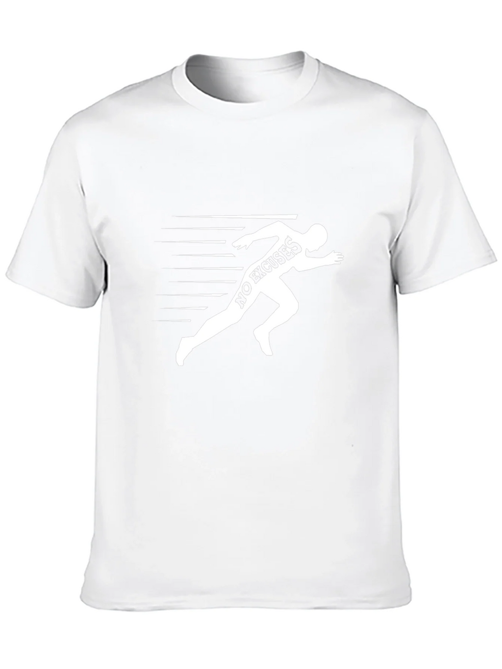 No Excuses Runner Graphic T-Shirt - Black product image 9