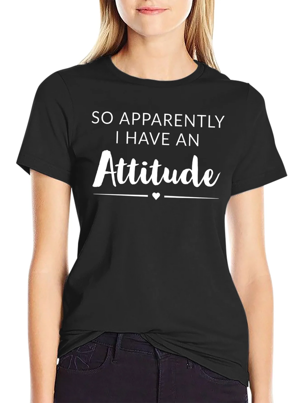 Attitude Graphic T-Shirt - Black product image 2