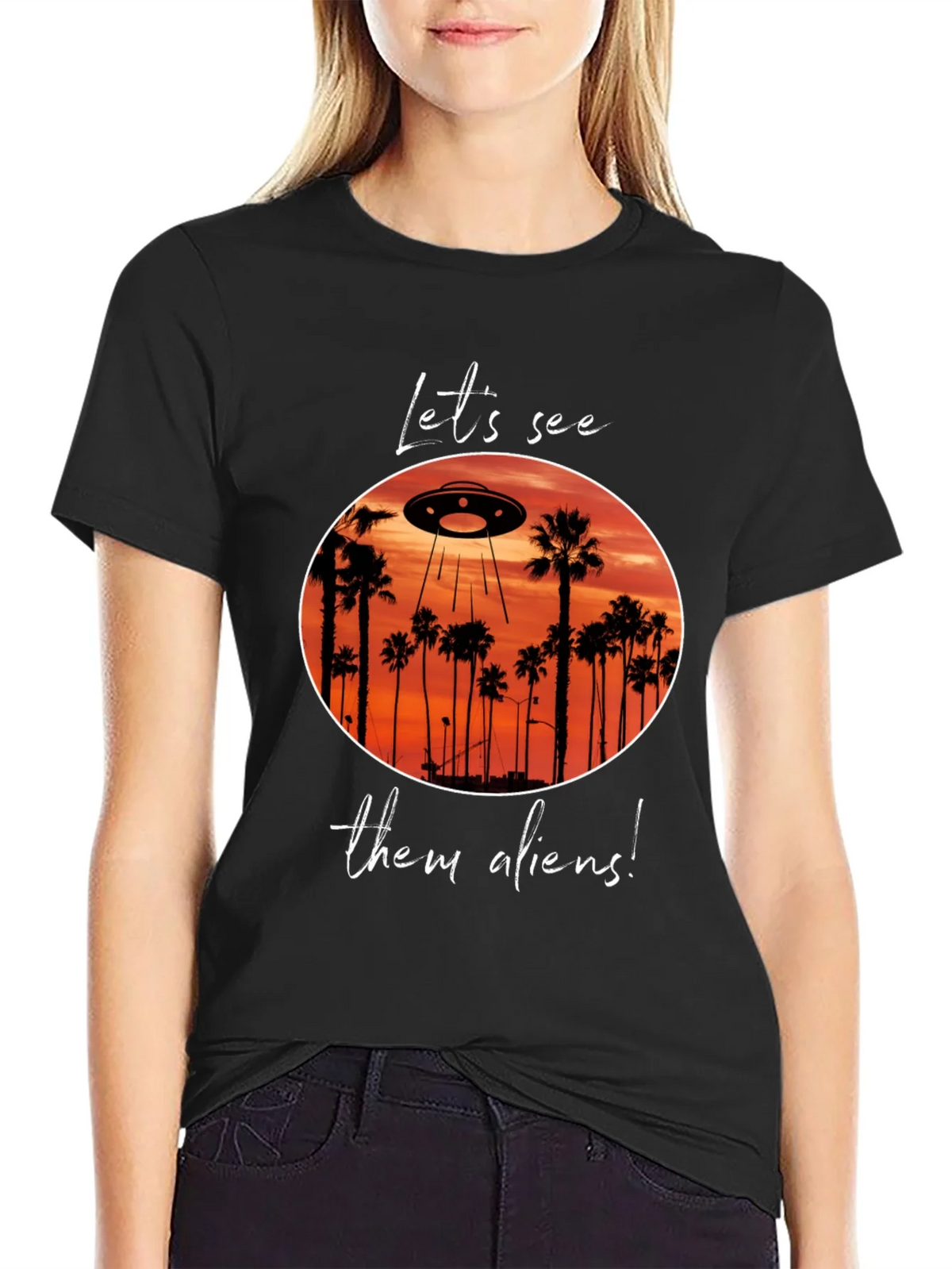 Lets See Them Aliens Graphic Tee product image 1