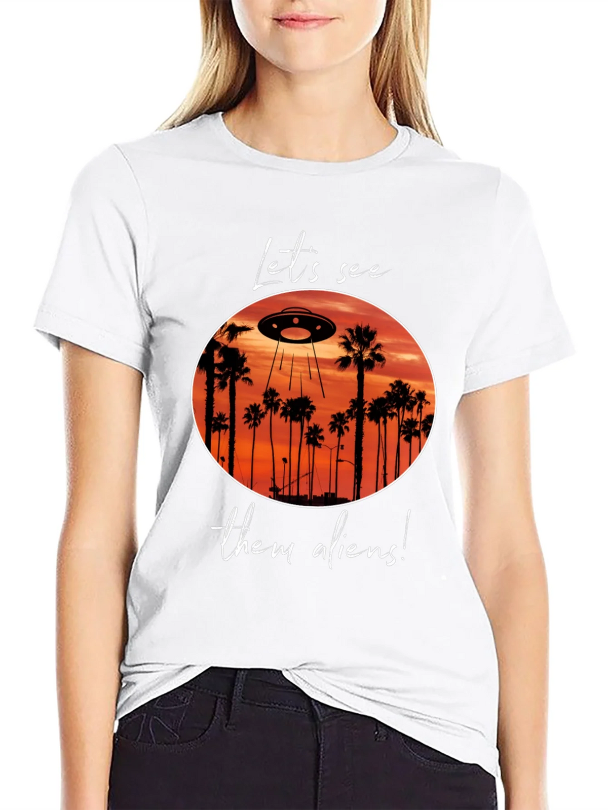 Lets See Them Aliens Graphic Tee product image 7