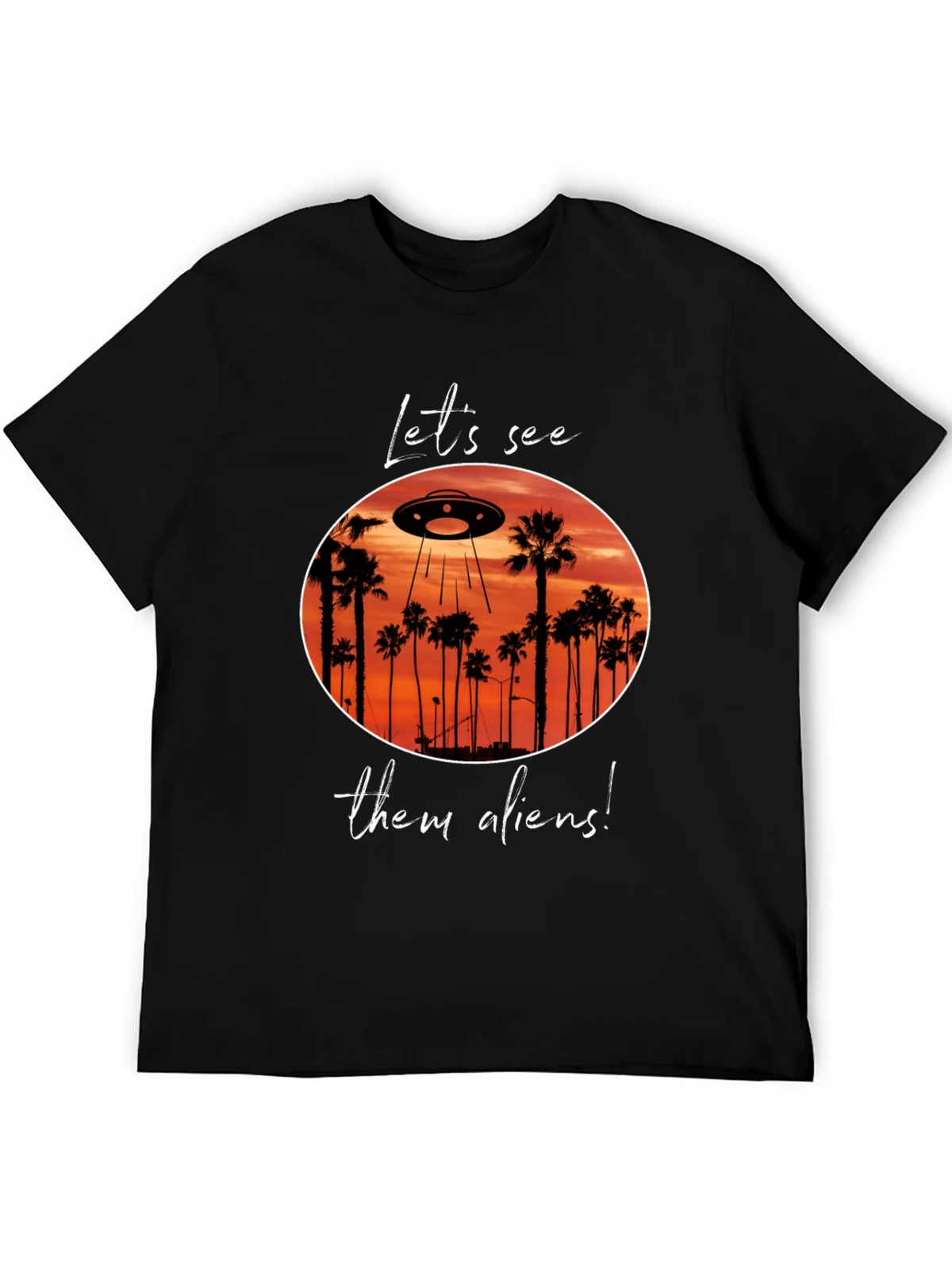 Lets See Them Aliens Graphic Tee product image 4