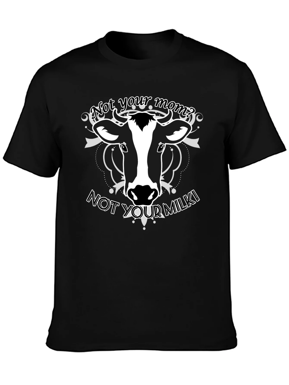 Vegan Cow T-Shirt - Not Your Mom Milk! product image 3
