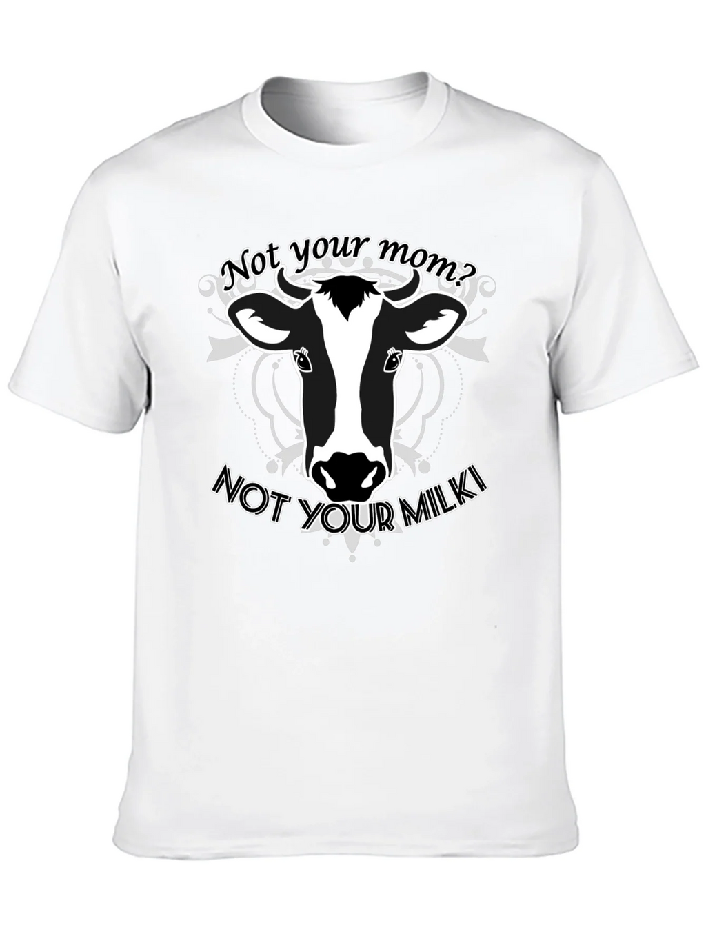Vegan Cow T-Shirt - Not Your Mom Milk! product image 9