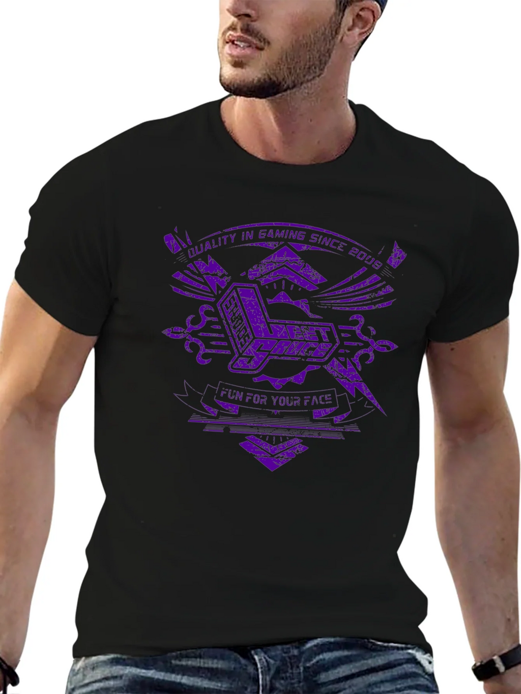 Best Price Purple Gaming T-Shirt product image 6