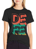 Geometric Graphic Tee - Modern Design Bold Colors product image 1