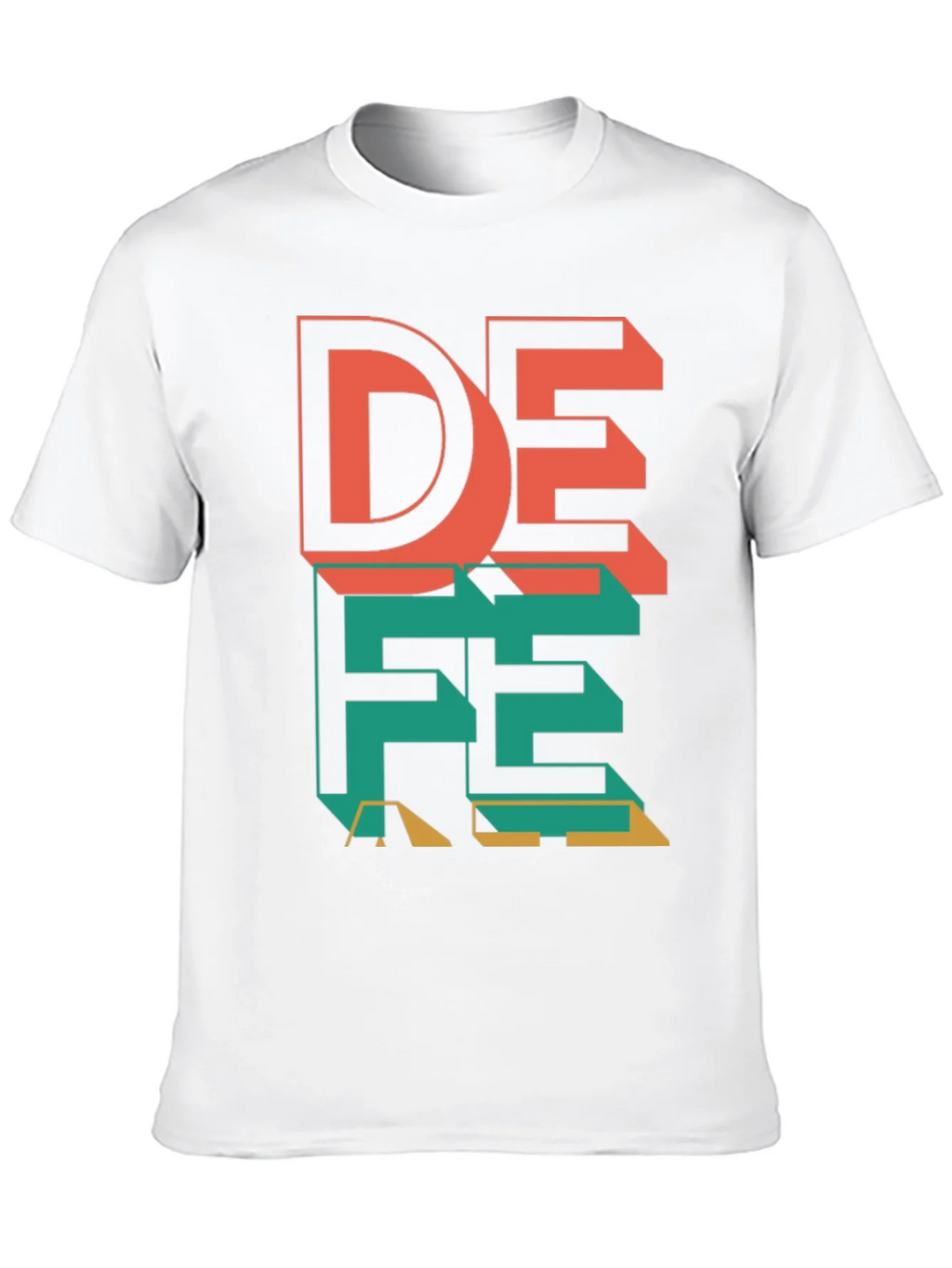 Geometric Graphic Tee - Modern Design Bold Colors product image 7