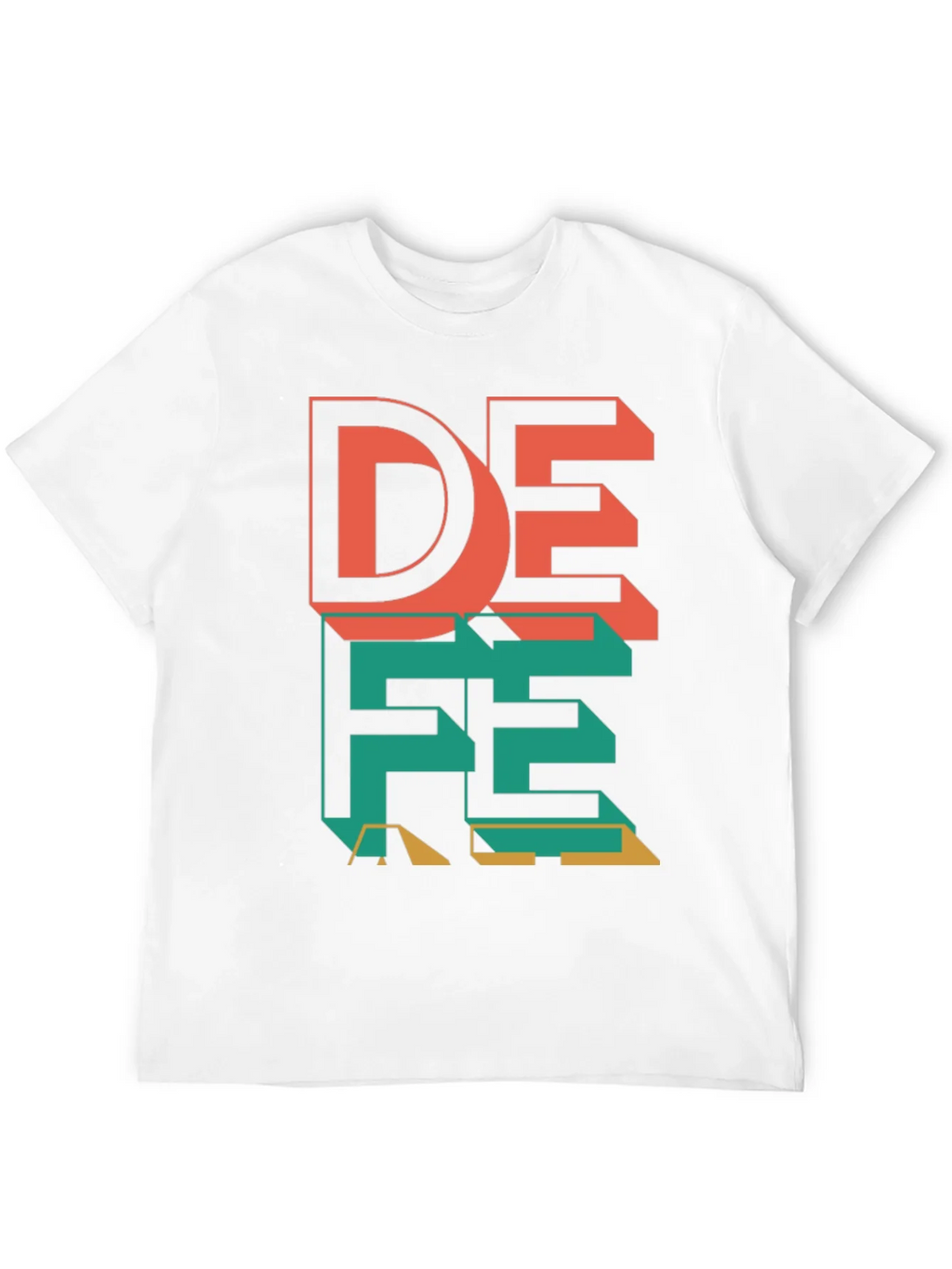 Geometric Graphic Tee - Modern Design Bold Colors product image 8