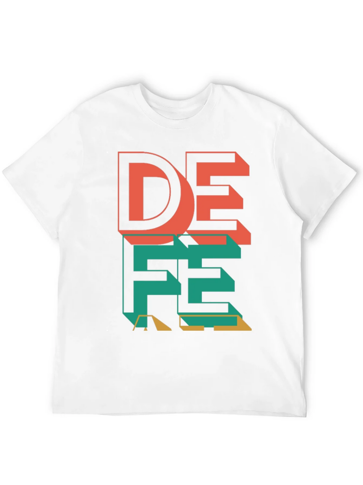 Geometric Graphic Tee - Modern Design Bold Colors product image 8
