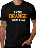 I Wear Orange For My Niece T-Shirt product image 1