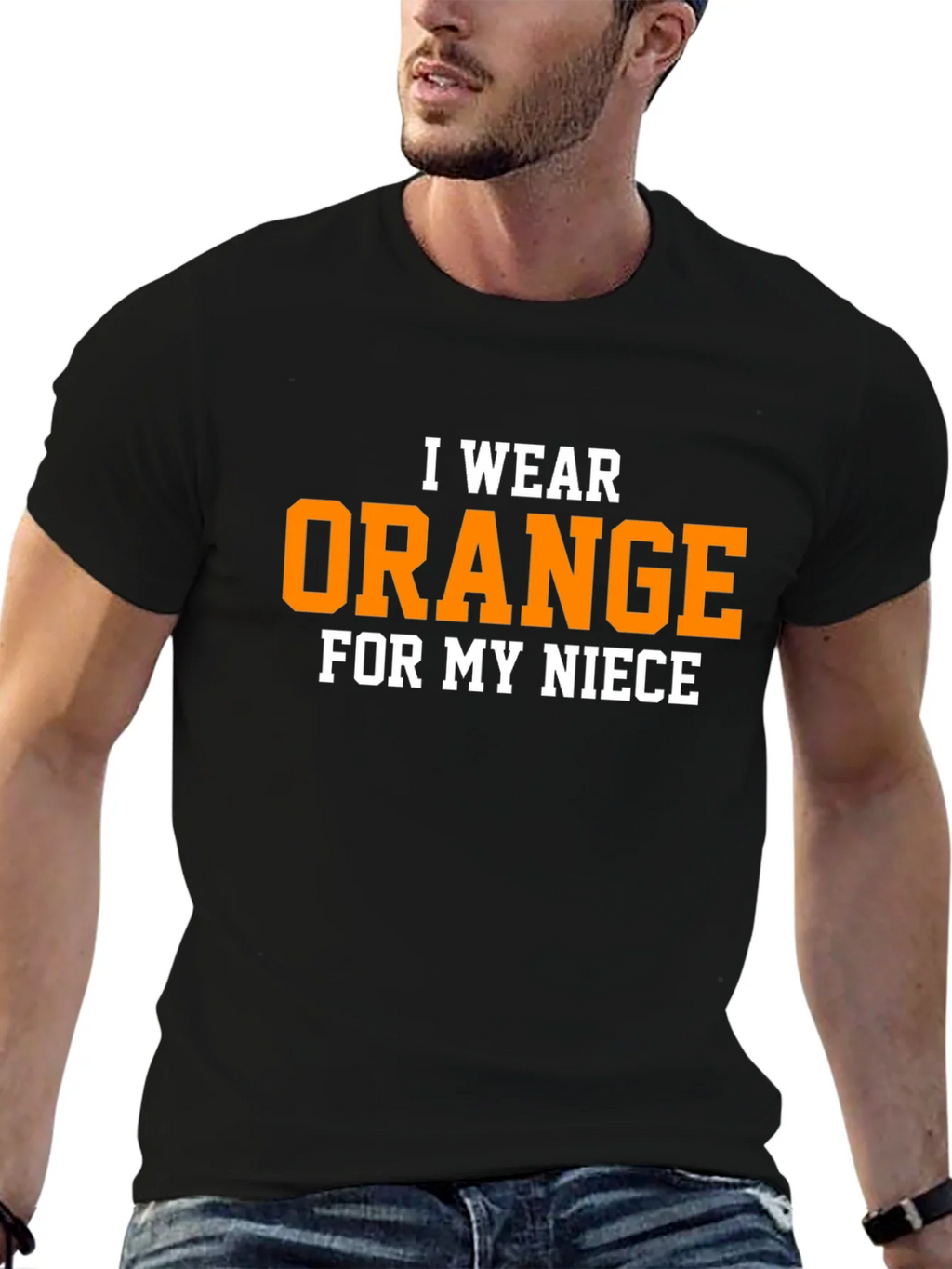 I Wear Orange For My Niece T-Shirt product image 6
