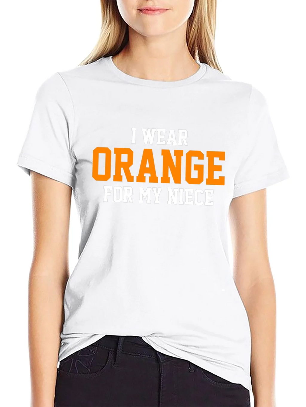 I Wear Orange For My Niece T-Shirt product image 8