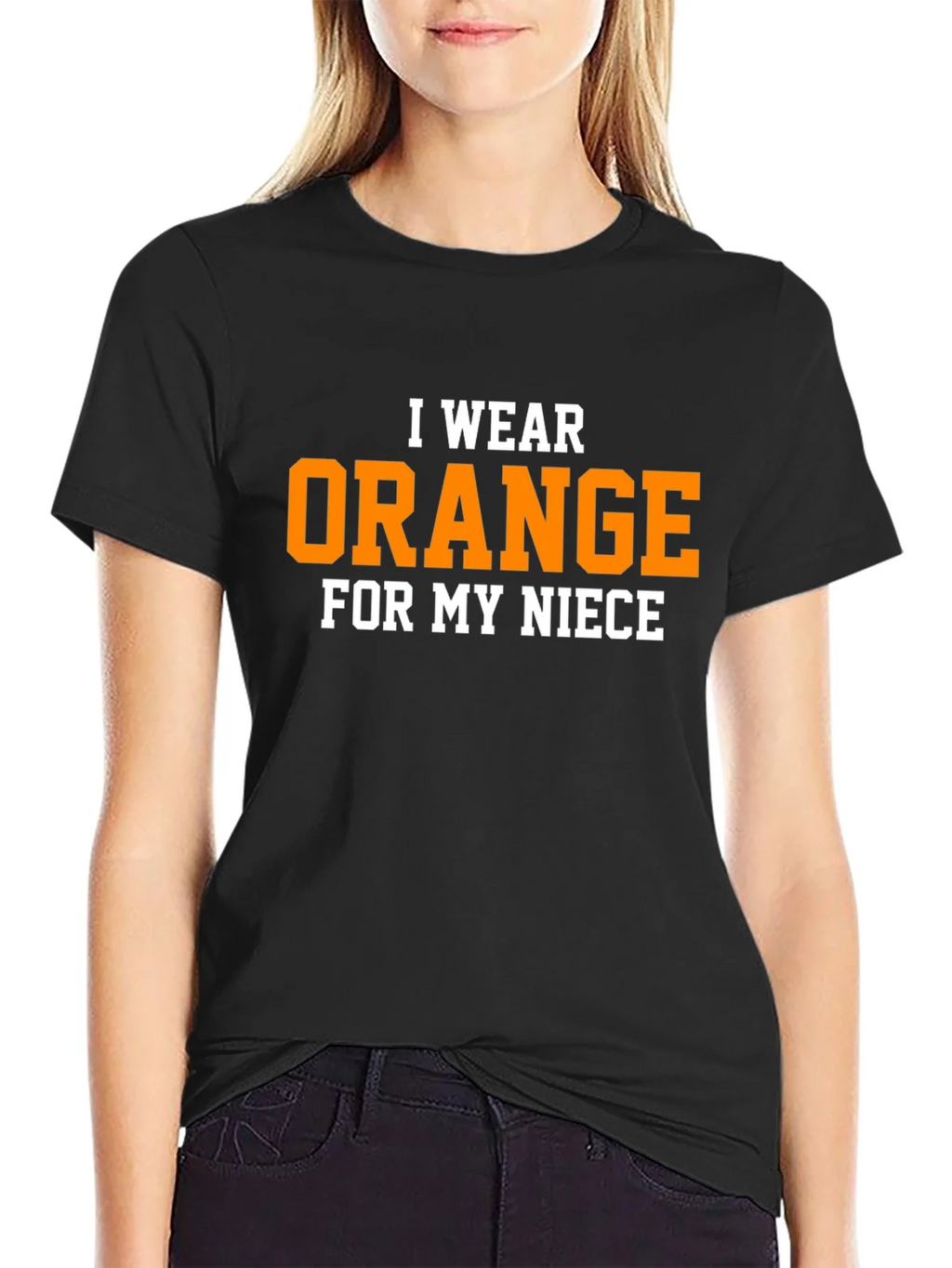 I Wear Orange For My Niece T-Shirt product image 2