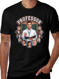 Professor and Students Graphic Tee product image 1