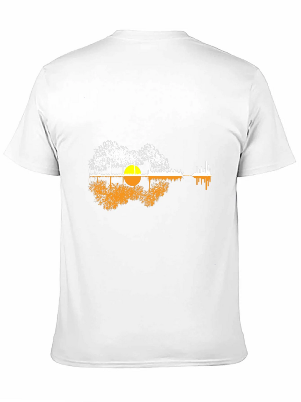 Nature Guitar Graphic Tee - Black product image 10