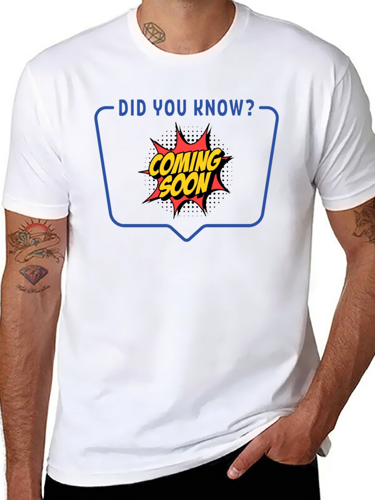 Coming Soon Graphic Tee - Did You Know T-Shirt product image 7