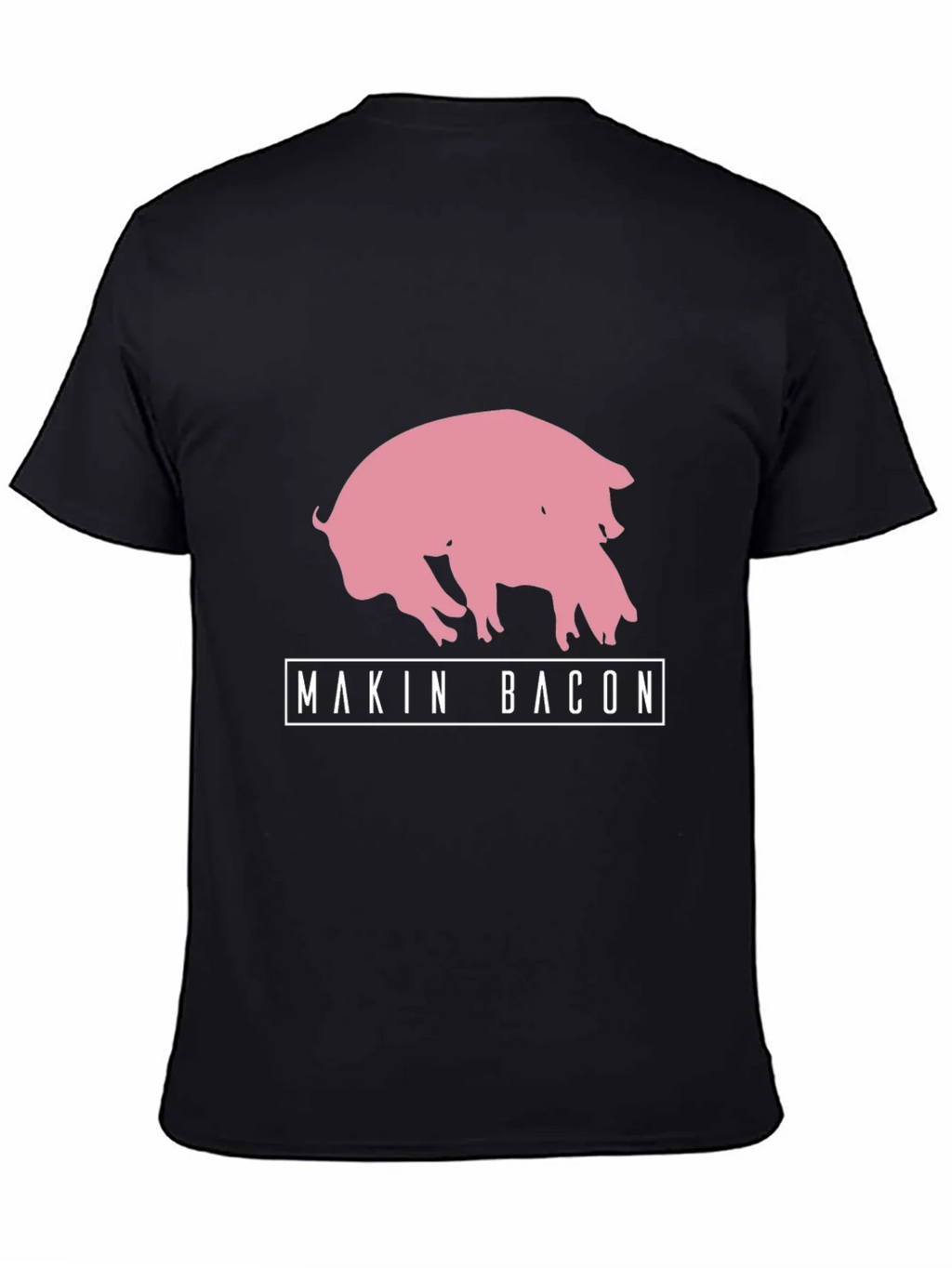 Makin Bacon Pig Graphic T-Shirt product image 3