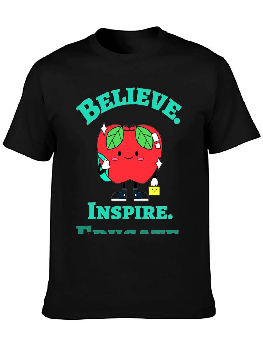 Believe Inspire Apple T-Shirt product image 1