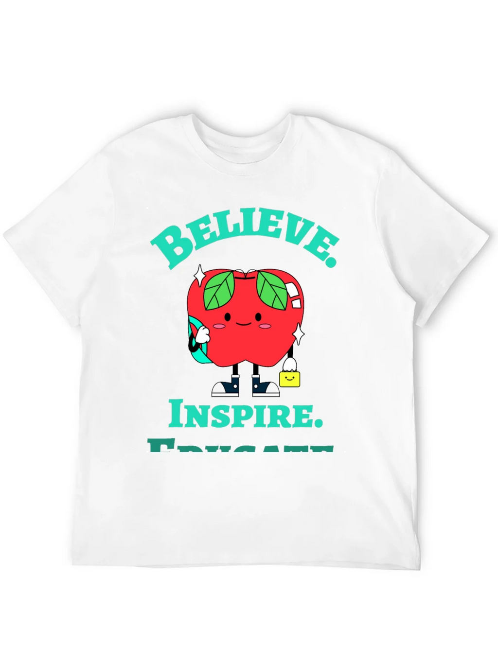 Believe Inspire Apple T-Shirt product image 2